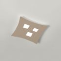 Plafoniera moderna ISOTTA 40x44cm, alb sau gri