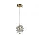 Pendule, Lustre suspendate - Lustra/Pendul LED cristal design lux elegant BELLE D-20cm