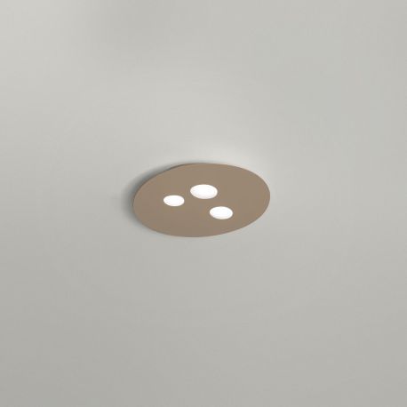 Plafoniere - Plafoniera moderna Luna 40x47,5cm, alb sau gri