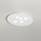 Plafoniere - Plafoniera moderna Luna 50x60cm, alb sau gri