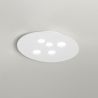 Plafoniera moderna Luna 50x60cm, alb sau gri