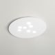 Plafoniere - Plafoniera moderna Luna 60x72,5cm, alb sau gri
