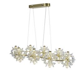Candelabre, Lustre - Lustra LED suspendata cristal design lux elegant BELLE