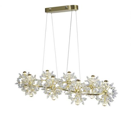 Candelabre, Lustre - Lustra LED suspendata cristal design lux elegant BELLE