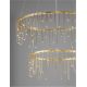 Candelabre, Lustre - Lustra LED design ambiental deosebit cu 2 inele Stellar 60cm