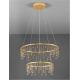 Candelabre, Lustre - Lustra LED design ambiental deosebit cu 2 inele Stellar 60cm