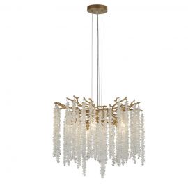 Candelabre, Lustre - Lustra suspendata cristal design lux elegant BELLE 5L