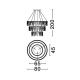 Candelabre, Lustre - Lustra LED design ambiental deosebit cu 3 inele Stellar 80cm
