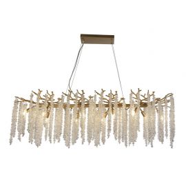 Candelabre, Lustre - Lustra suspendata cristal design lux elegant BELLE 10L