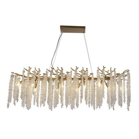 Candelabre, Lustre - Lustra suspendata cristal design lux elegant BELLE 10L