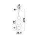Pendule, Lustre suspendate - Lustra LED design modern Coen