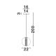 Pendule, Lustre suspendate - Pendul, Lustra LED design modern Coen