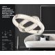 Candelabre, Lustre - Lustra LED circulara cu 2 inele Tier