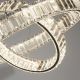 Candelabre, Lustre - Lustra LED circulara cu 2 inele Tier