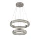 Candelabre, Lustre - Lustra LED circulara cu 2 inele Tier