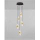 Pendule, Lustre suspendate - Lustra cu 5 pendule LED design modern Seneca