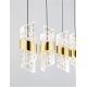 Pendule, Lustre suspendate - Lustra cu 5 pendule LED design modern Seneca