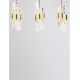 Pendule, Lustre suspendate - Lustra cu 5 pendule LED design modern Seneca