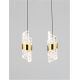 Pendule, Lustre suspendate - Lustra cu 5 pendule LED design modern Seneca