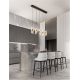 Pendule, Lustre suspendate - Lustra cu 5 pendule LED design modern Seneca