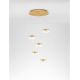 Pendule, Lustre suspendate - Lustra cu 5 pendule LED design modern Bion