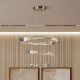 Candelabre, Lustre - Lustra LED cristal design lux circular Tier 3