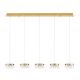 Lustra cu 5 pendule LED design modern Bion
