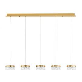 Pendule, Lustre suspendate - Lustra cu 5 pendule LED design modern Bion