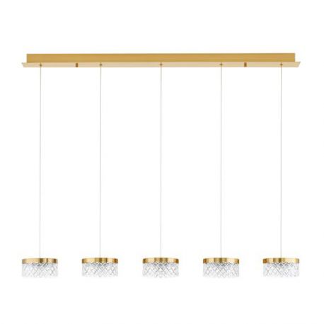 Pendule, Lustre suspendate - Lustra cu 5 pendule LED design modern Bion
