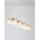 Pendule, Lustre suspendate - Lustra cu 5 pendule LED design modern Bion