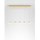 Pendule, Lustre suspendate - Lustra cu 5 pendule LED design modern Bion