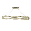 Candelabru LED cristal design lux oval Tier 
