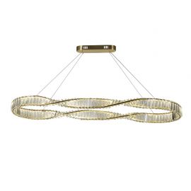 Candelabre, Lustre - Candelabru LED cristal design lux oval Tier