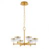 Candelabru LED design modern cu 6 brate Bion