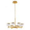 Candelabru LED design modern cu 8 brate Bion