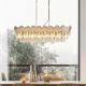 Candelabre, Lustre - Candelabru oval cristal design lux decorativ Belle 8L