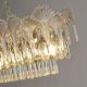 Candelabre, Lustre - Candelabru oval cristal design lux decorativ Belle 8L