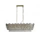 Candelabre, Lustre - Candelabru oval cristal design lux decorativ Belle 8L