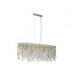 Candelabre, Lustre - Candelabru oval cristal design lux decorativ Belle 8L