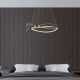 Pendule, Lustre suspendate - Lustra LED suspendata design modern Belle