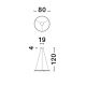 Pendule, Lustre suspendate - Lustra LED CCT moderna cu telecomanda Platinum 80cm