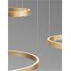 Pendule, Lustre suspendate - Lustra LED circulara cu 3 inele 80/60/40cm ELOWEN