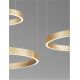 Pendule, Lustre suspendate - Lustra LED circulara cu 3 inele 80/60/40cm ELOWEN