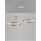 Pendule, Lustre suspendate - Lustra LED circulara cu 3 inele 80/60/40cm ELOWEN