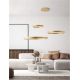 Pendule, Lustre suspendate - Lustra LED circulara cu 3 inele 80/60/40cm ELOWEN