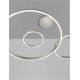 Pendule, Lustre suspendate - Lustra LED circulara cu 3 inele 80/60/40cm ELOWEN