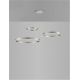 Pendule, Lustre suspendate - Lustra LED circulara cu 3 inele 80/60/40cm ELOWEN