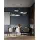 Pendule, Lustre suspendate - Lustra LED circulara cu 3 inele 80/60/40cm ELOWEN