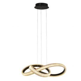 Pendule, Lustre suspendate - Lustra LED suspendata design modern Belle negru