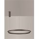Pendule, Lustre suspendate - Lustra LED circulara ELOWEN 98cm, maro